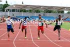 Senior mens 100 metres, Northern Senior and Under-20s Champs., SportsCity, Manchester. Photo: David T. Hewitson/Sports for All Pics